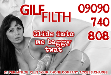 09090 740 808  Gilf Filth  Glide Into Me Baggy Twat  Sexy Black Haired Phone Sex Gilf Is Desperate For Hot Phone Chat.